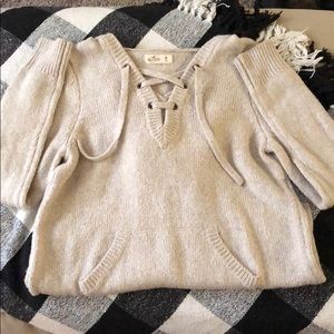 Hollister Oatmeal Sweater